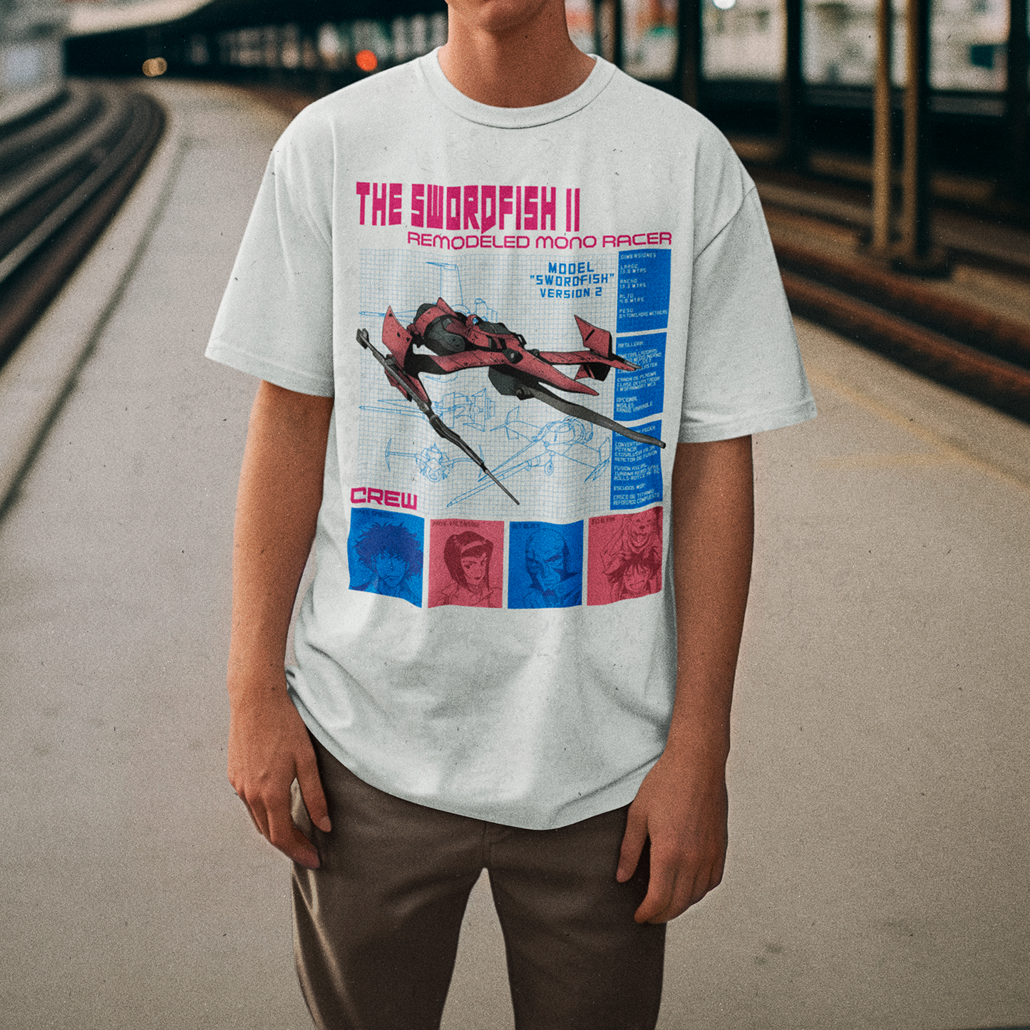 Polera Cowboy Bebop: Swordfish II