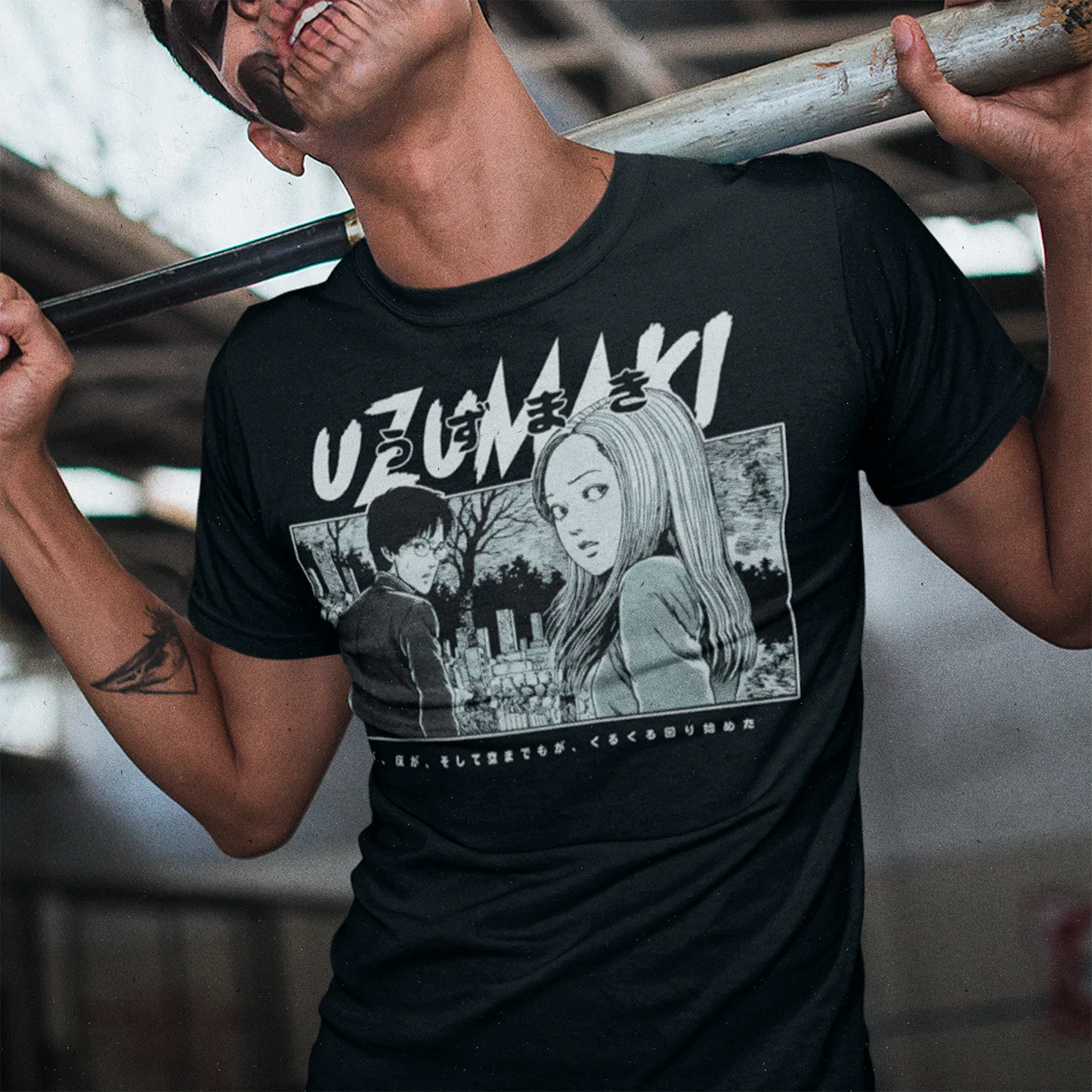 Polera Uzumaki: Junji Ito