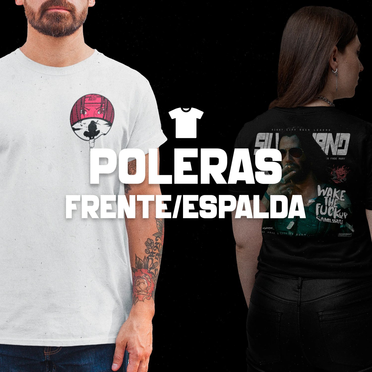 Poleras Front/Back - Super Shōnen