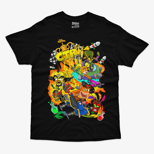 Polera Crash Team Racing (CTR)
