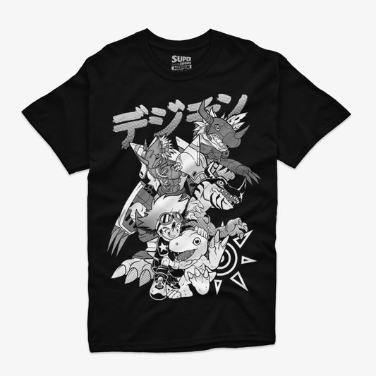 Polera Digimon: Taichi y Agumon