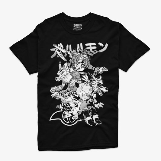 Polera Digimon: Yamato y Gabumon