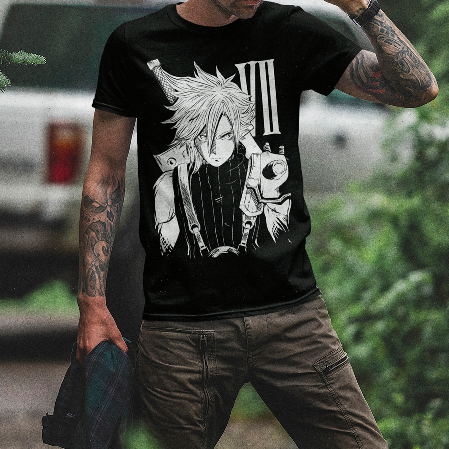 Polera Final Fantasy VII: Cloud Strife