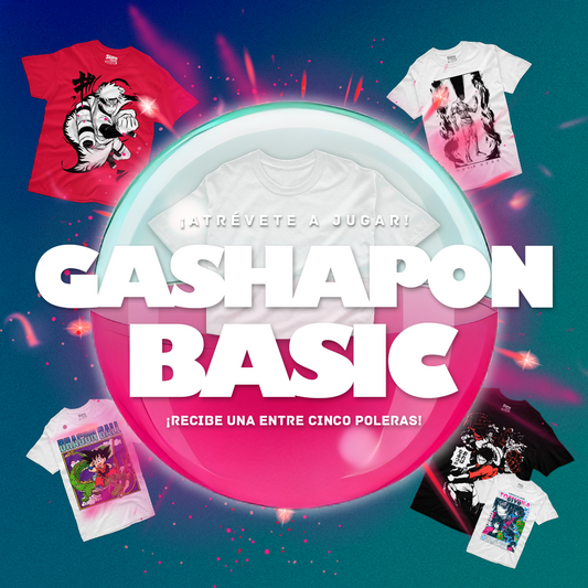 Gashapon Basic: Polera Aleatoria | Edición Octubre 2025