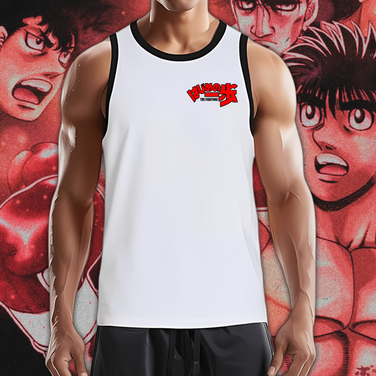 Polera Tank Hajime No Ippo II Frente/Espalda
