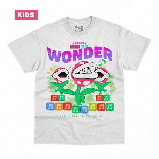 Polera Plantas Piraña: Super Mario Wonder