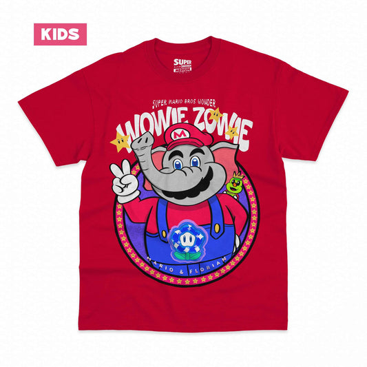 Polera Niño Super Mario Bros Wonder