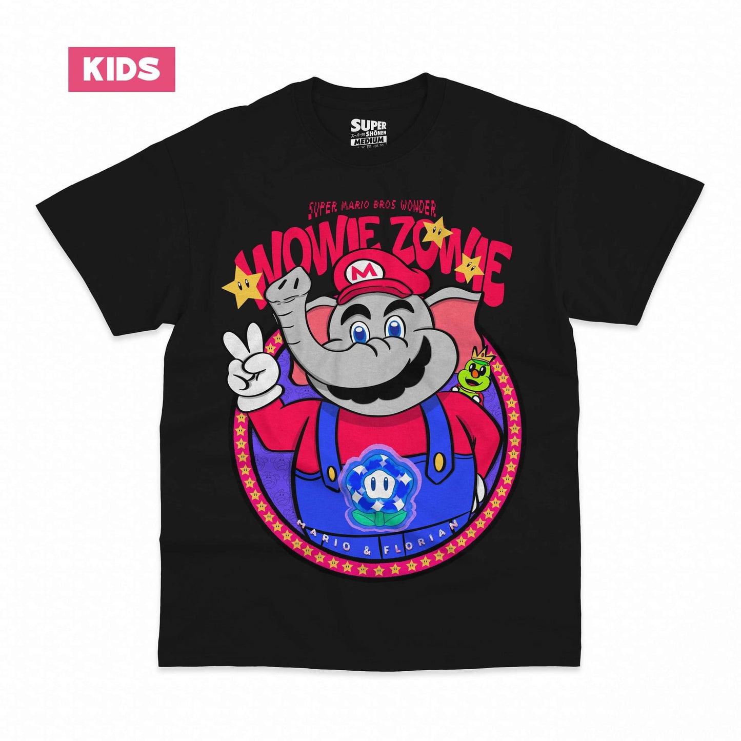 Polera Niño Super Mario Bros Wonder