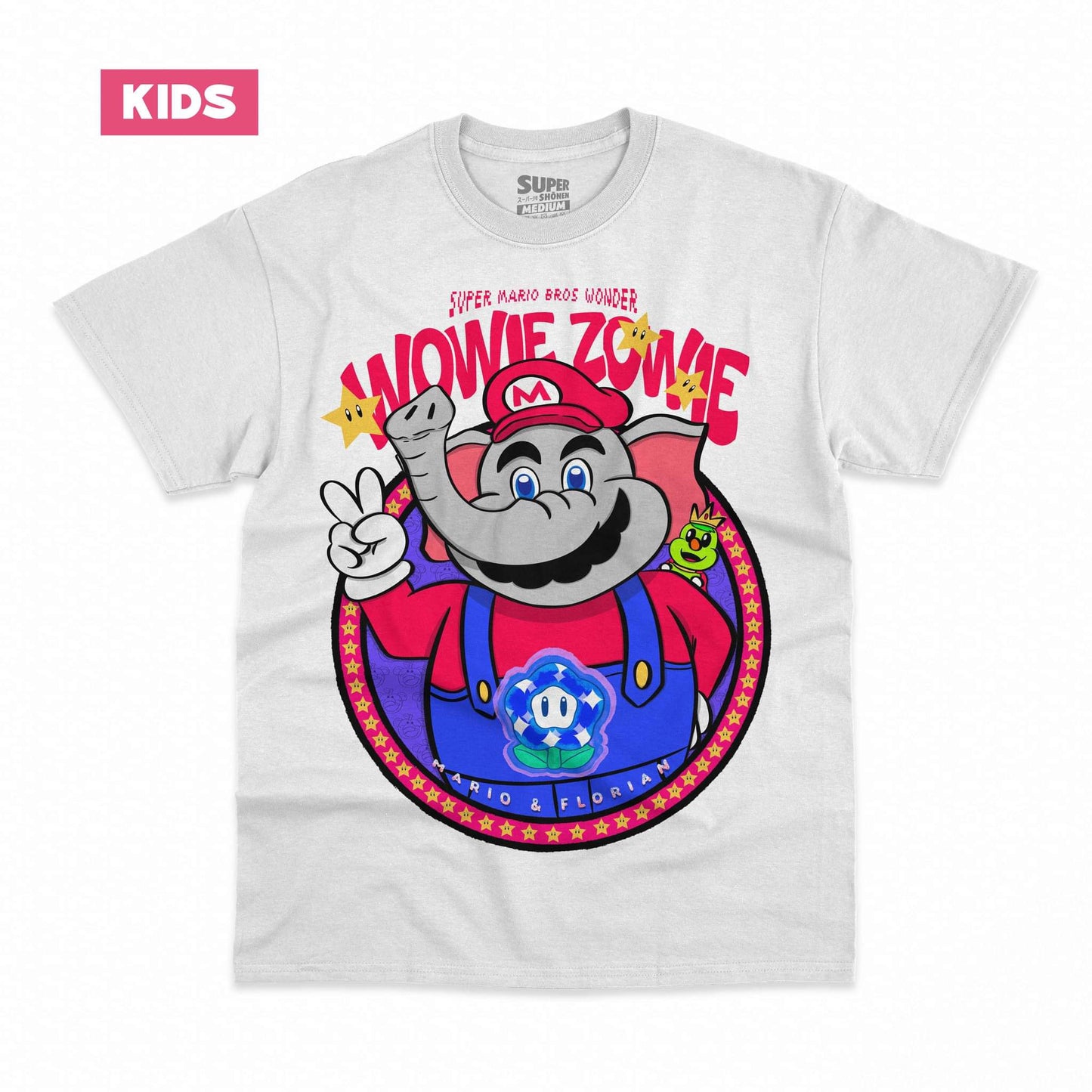 Polera Niño Super Mario Bros Wonder