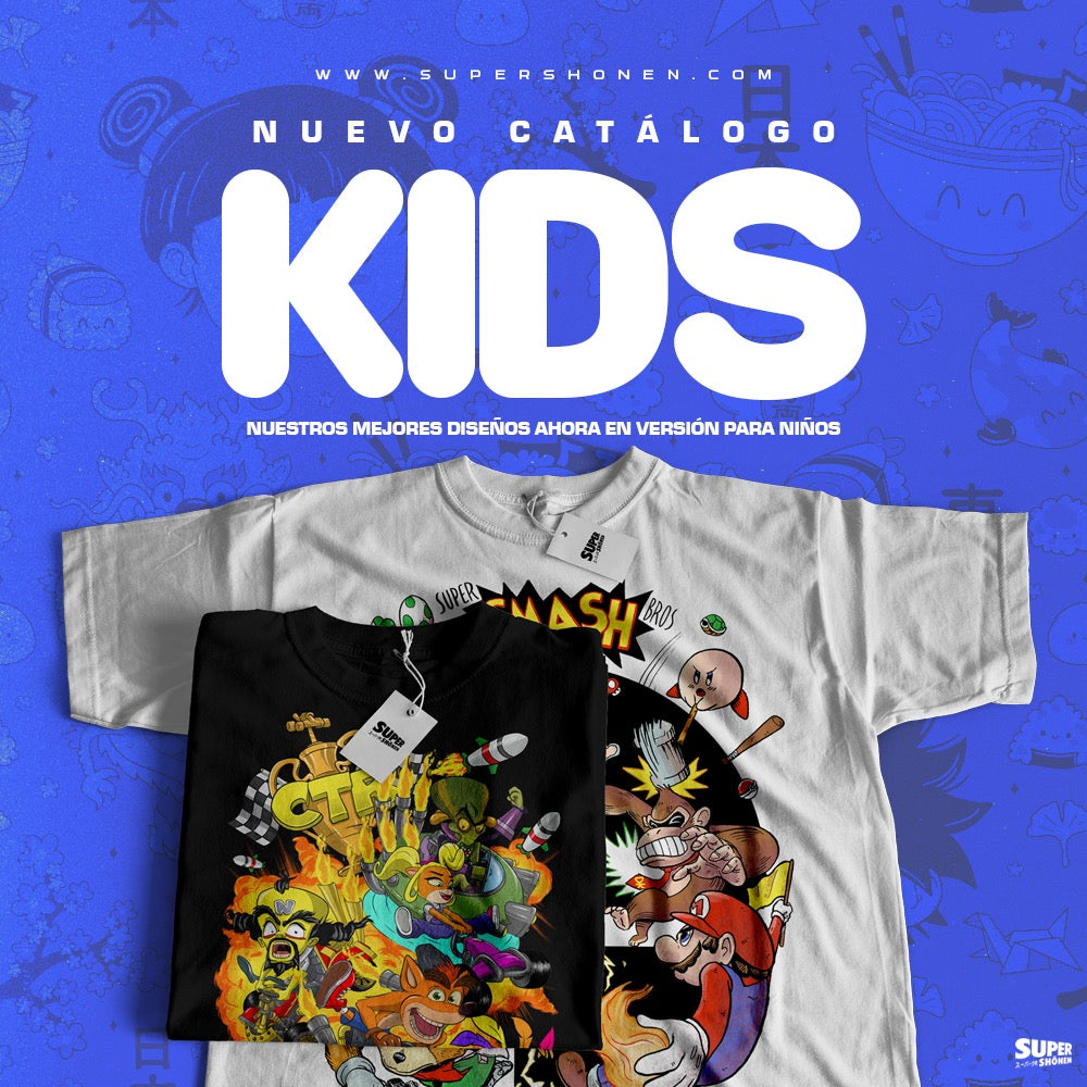 Polera Niño Luffy Vs Kaido