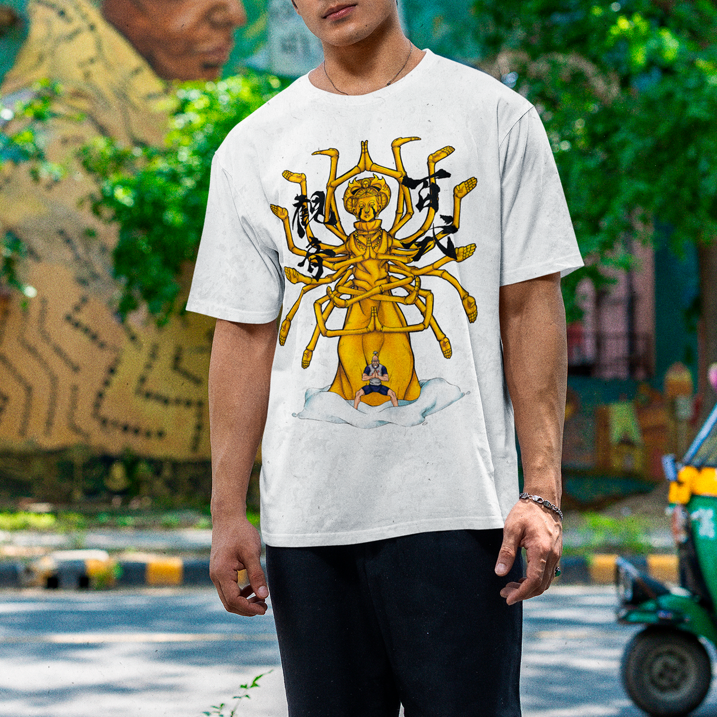 Polera Isaac Netero & Guanyin Bodhisattva