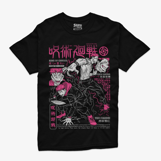 Polera Jujutsu Kaisen: Itadori x Sukuna