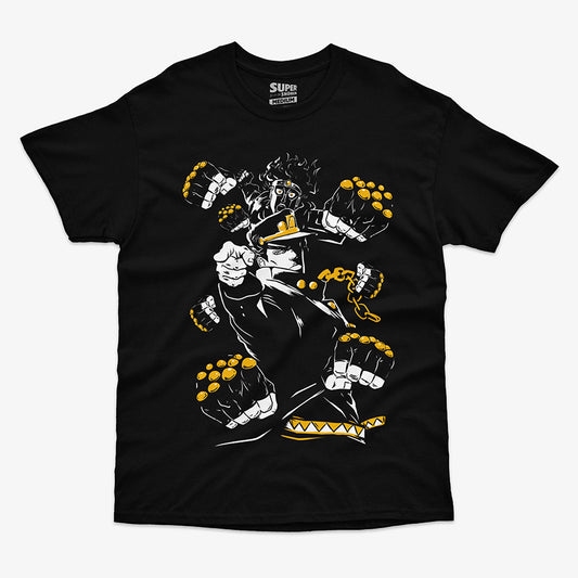 Polera Jotaro Kujo & Star Platinum