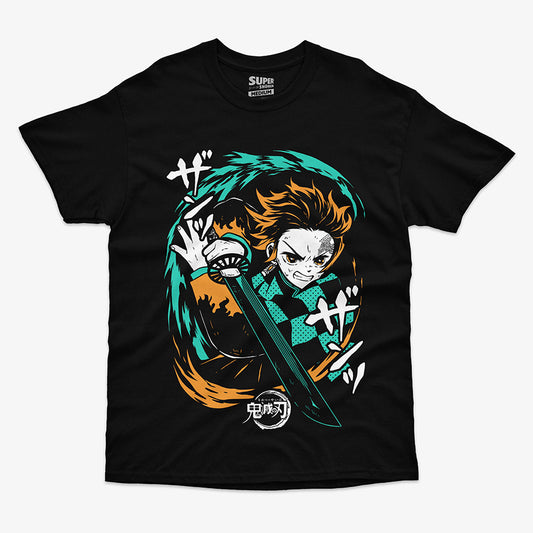 Polera Kimetsu No Yaiba: Tanjiro Kamado