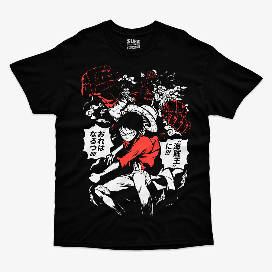 Polera Luffy Gears