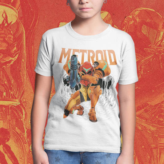 Polera Niño Metroid