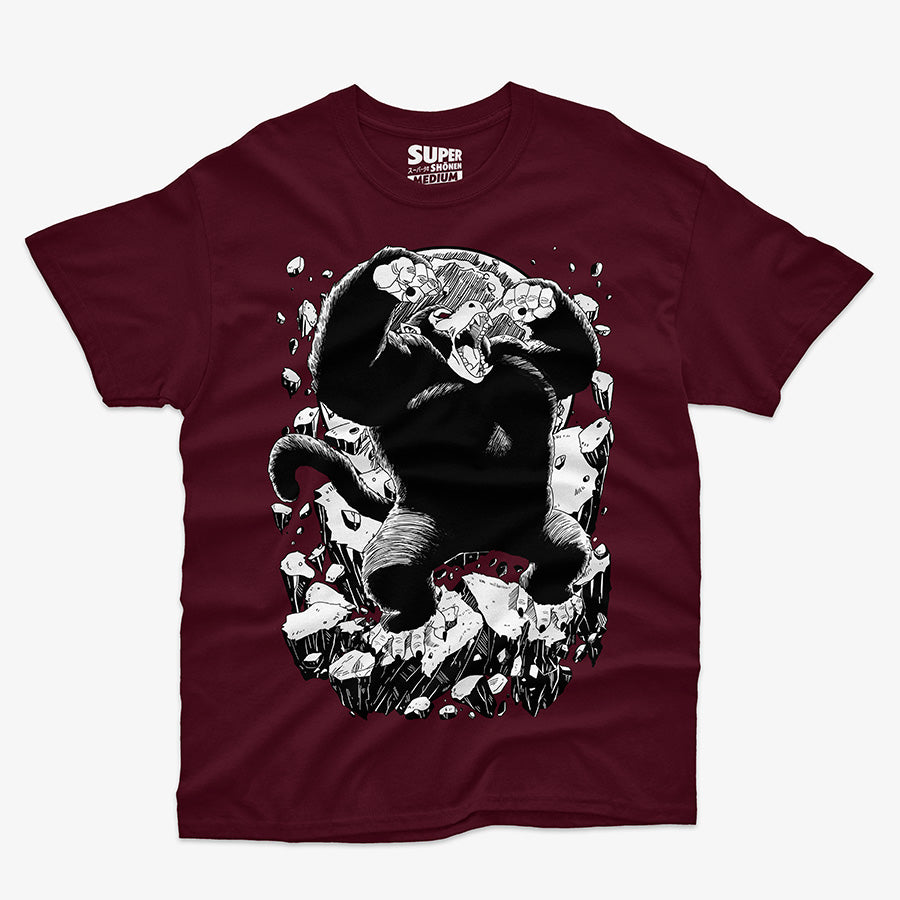 Polera Burdeo Oozaru Dragon Ball