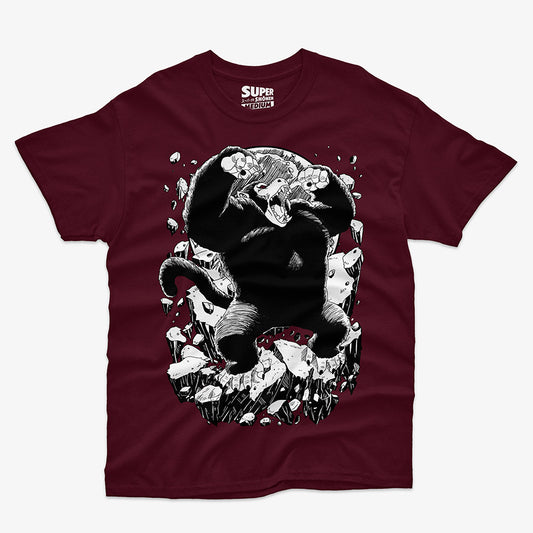 Polera Burdeo Oozaru Dragon Ball