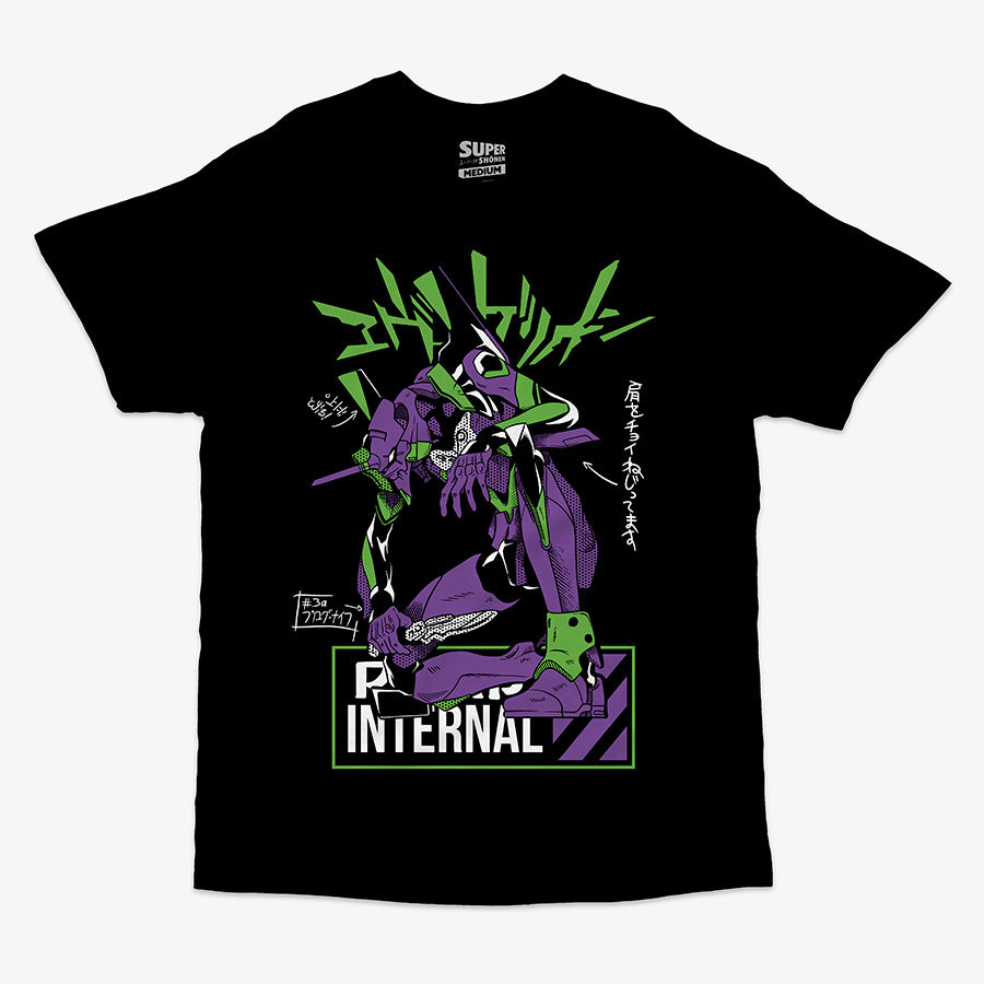 Polera EVA-01 Evangelion Mockup