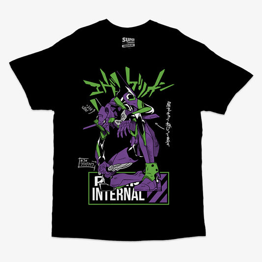 Polera EVA-01 Evangelion Mockup