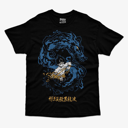 Polera Hiei de Yu Yu Hakusho con diseño exclusivo de Super Shōnen