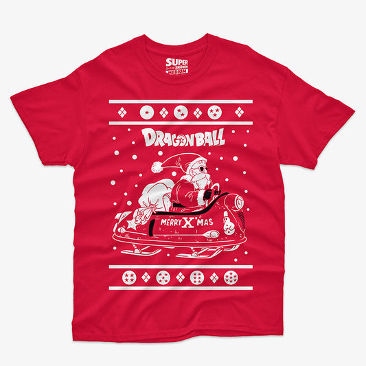 Polera Maestro Roshi Viejito Pascuero Dragon Ball Mockup