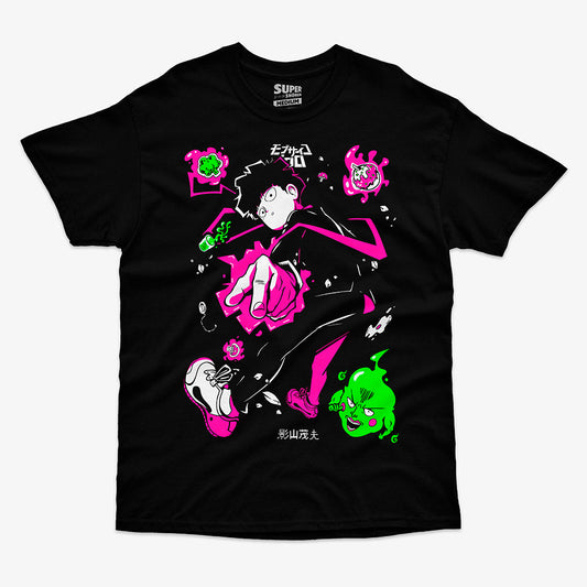 Polera Mob Psycho 100 Shigeo Kageyama Ekubo Mockup