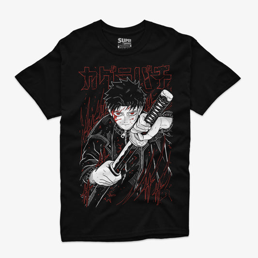 Polera Negra Kagurabachi Chihiro Rokuhira