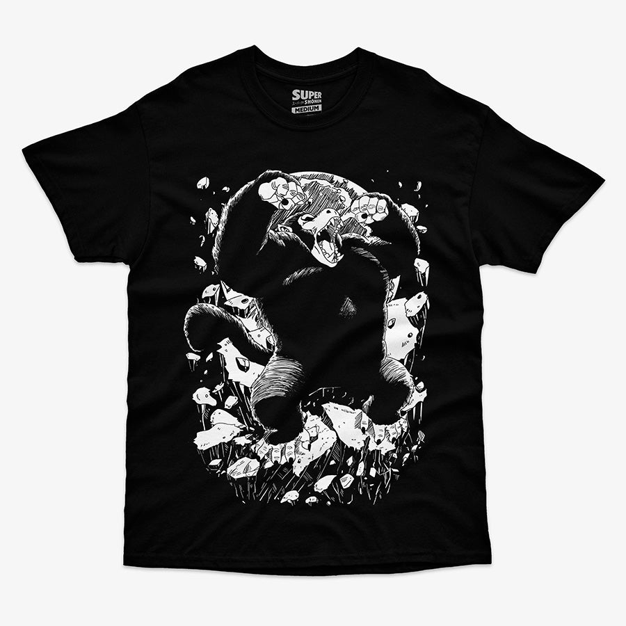 Polera Negra Oozaru Dragon Ball