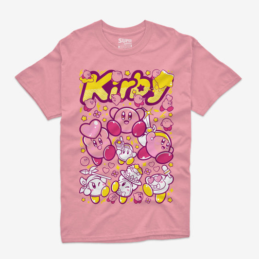 Polera Rosada Kirby Nintendo Waddle Dee