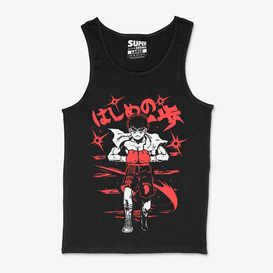 Polera Tank Ippo Makunouchi Hajime no Ippo Mockup