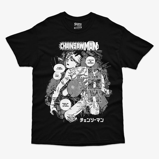 Polera_standard_negra_de_chainsaw_man_denji_y_pochita