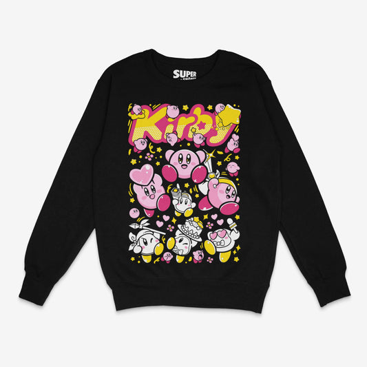 Poleron Negro Kirby Dreamland Nintendo