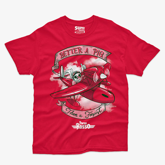 Polera Porco Rosso