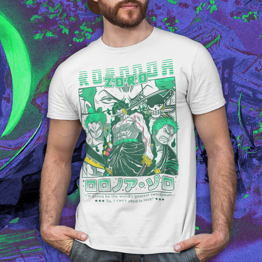Polera Straw Hat Pirates: Roronoa Zoro