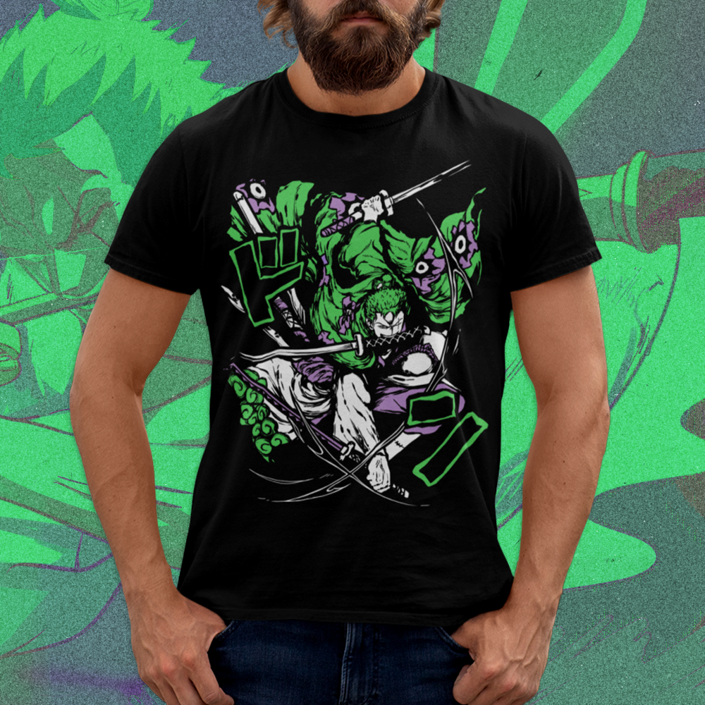 Polera Roronoa Zoro Wano Arc