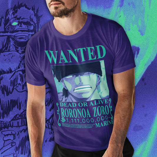 Polera Roronoa Zoro Wanted