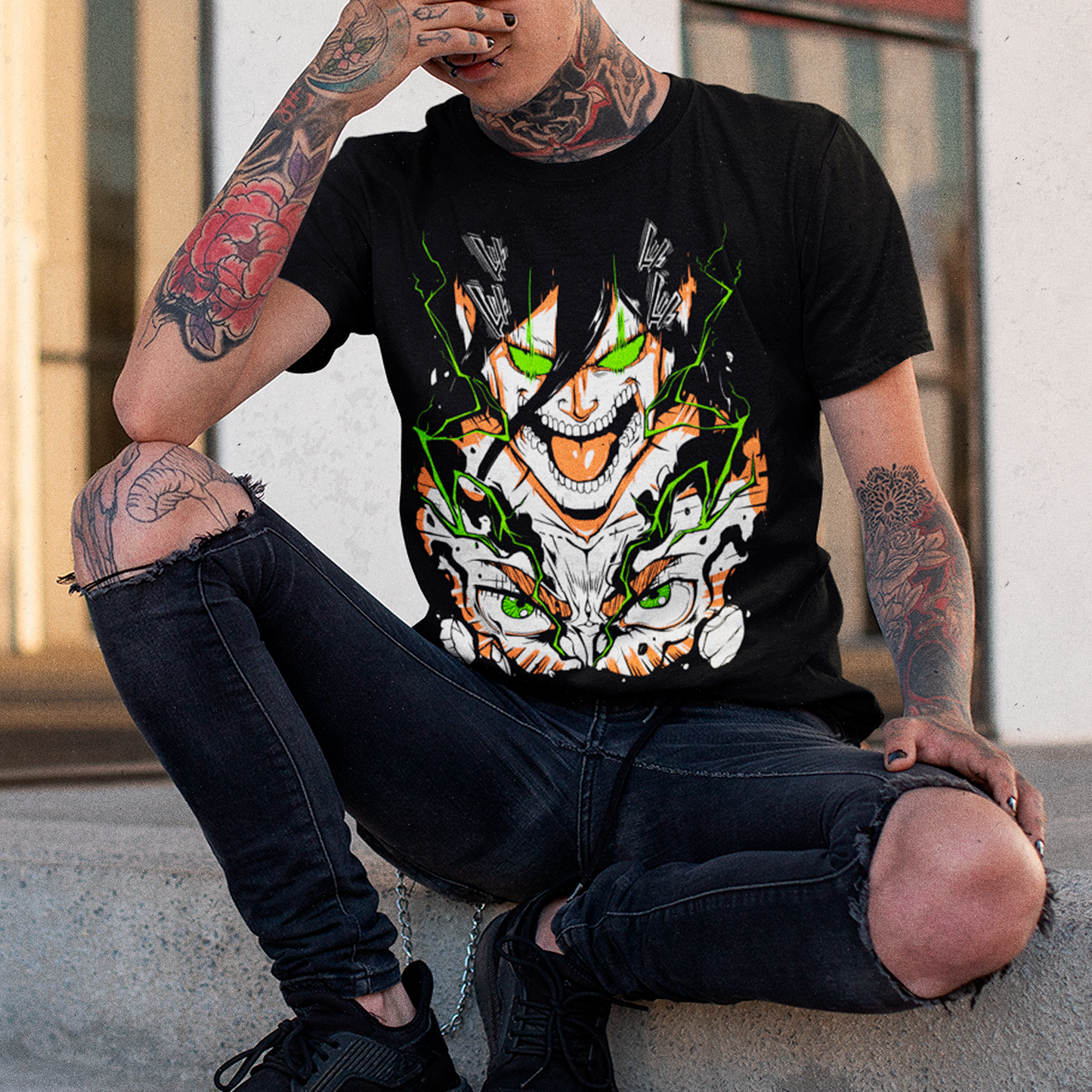 Polera Shingeki No Kyojin: Eren Jaeger