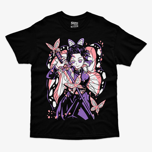 Polera Kimetsu No Yaiba: Shinobu Kocho
