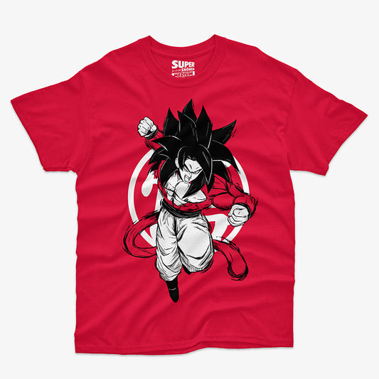 Polera Son Gokú SSJ4