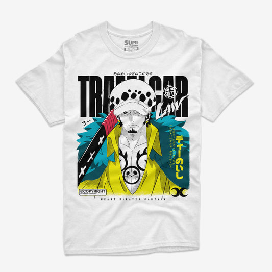 Polera Trafalgar Law (Ver. Blanca)