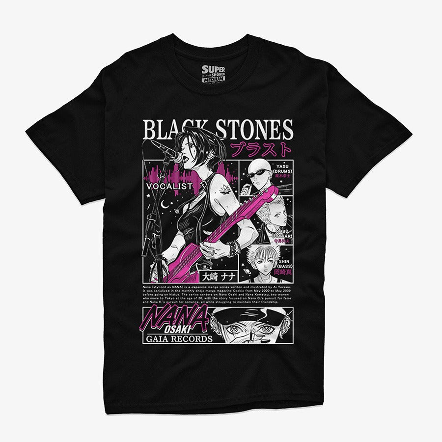 Polera Nana Osaki Black Stones
