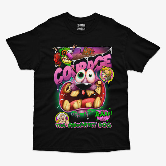 Polera Coraje El Perro Cobarde