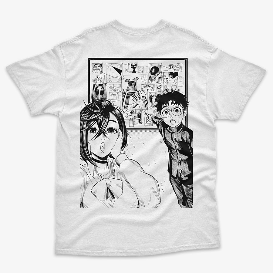 Polera Dandadan Alien Conspiration Frente/Espalda