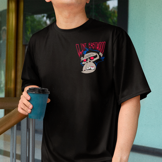 Polera Gorillaz: Clint Eastwood Frente/Espalda