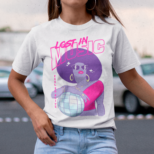 Polera Lost In Music