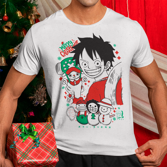 Polera One Piece Christmas