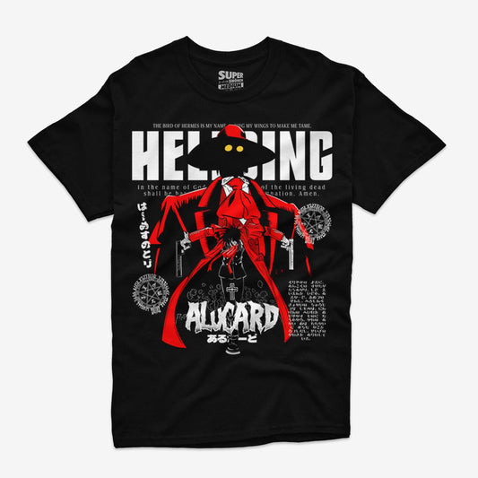 polera negra alucard de hellsing