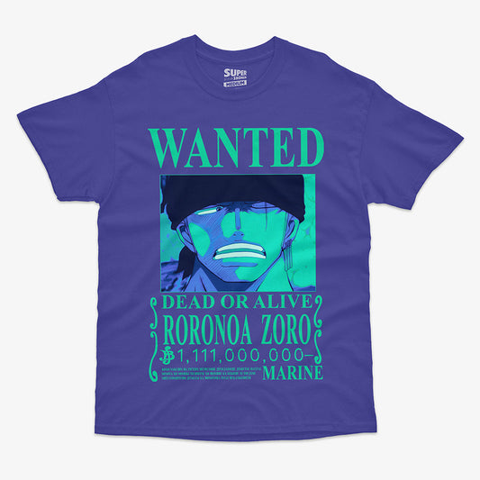Polera Roronoa Zoro Wanted