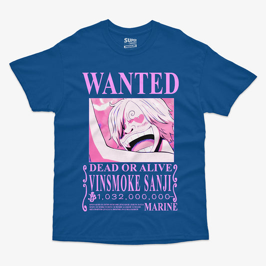 Polera Sanji Vinsmoke Wanted